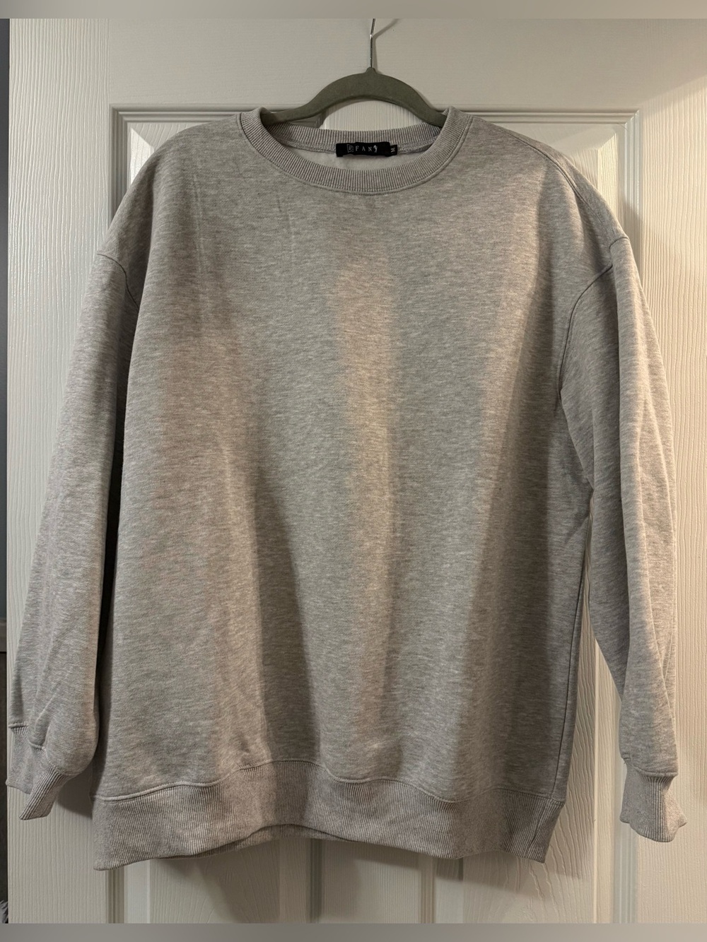 Classic Crewneck Sweatshirt - Light Gray